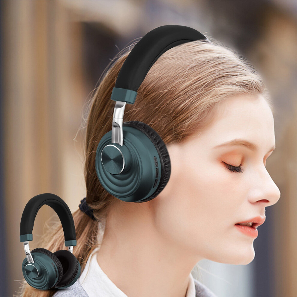Ozmmyan Metal Wireless Noise-Cancelling Bluetooth Headphones, Folding Design, Ultra-Long Standby, Compatible With All Bluetooth Devices 9423501758248