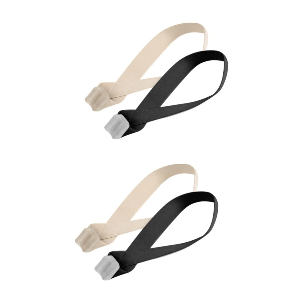 Toe Separator and Bunion Corrector 4 Pcs Flexible Elastic Hallux Straightener for Pedicure