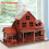 Τρισδιάστατο παζλ DIY Villa, Συμβατό με Mega Bloks, Εκπαιδευτικό χάρτινο παζλ με 4