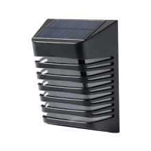 Projecteur solaire extérieur avec détecteur de mouvement, étanche IP54, allumage automatique du crépuscule à l'aube, 2 modes d'éclairage,