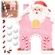 Christmas Game Party Activity Candy Cane Club Mini Set with Sticks for Sports and Outdoor Recreation