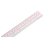 Régua reta de plástico transparente com 2 unidades, 40 cm (16 polegadas) de comprimento. 4