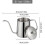Ανοξείδωτη καφετιέρα/βραστήρας καφέ 350ml / 600ml/βραστήρας premium για το σερβίρισμα, 5