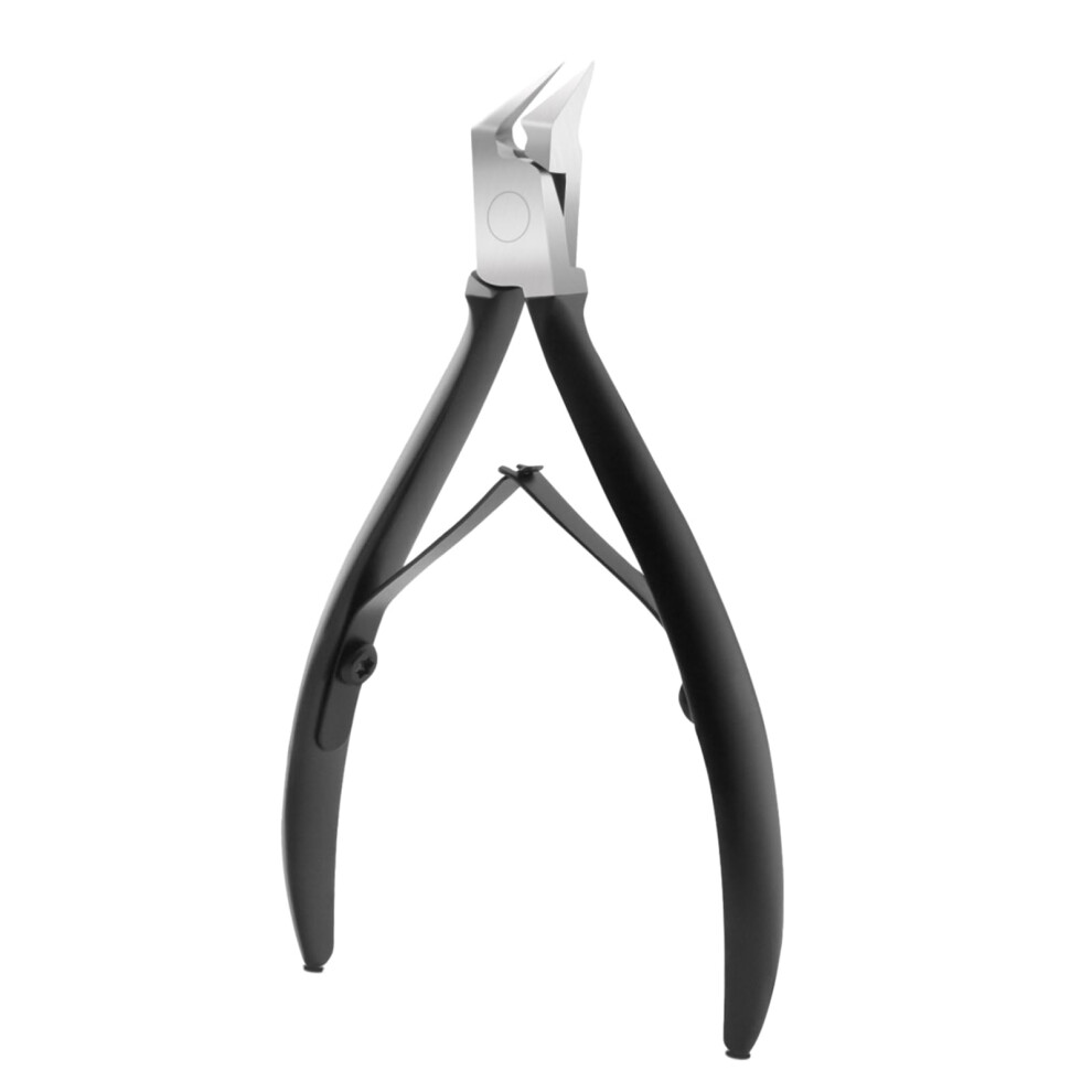 Black Toenail Clippers For Thick Nails And Ingrown Nails With Precise Curved Blades For Seniors