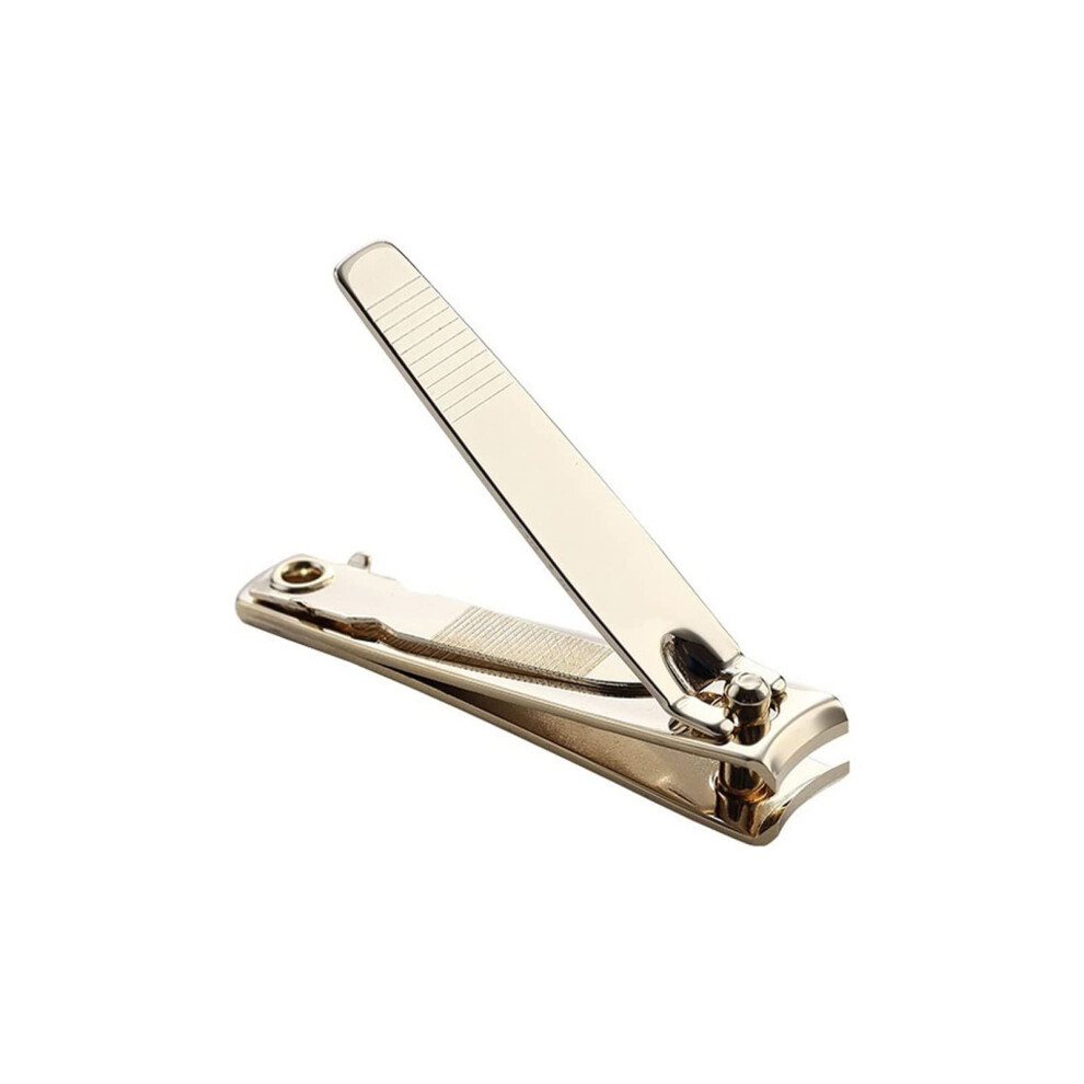 Gold Carbon Steel Nail Clippers Set With Precise Blades For Toenails And Fingernails Grooming