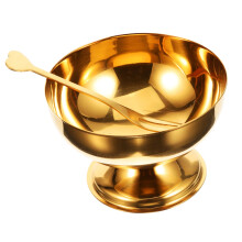 Glass Dessert Cups Set, Footed Ice Cream Bowls for Parfait, Yogurt and Decorative Serving