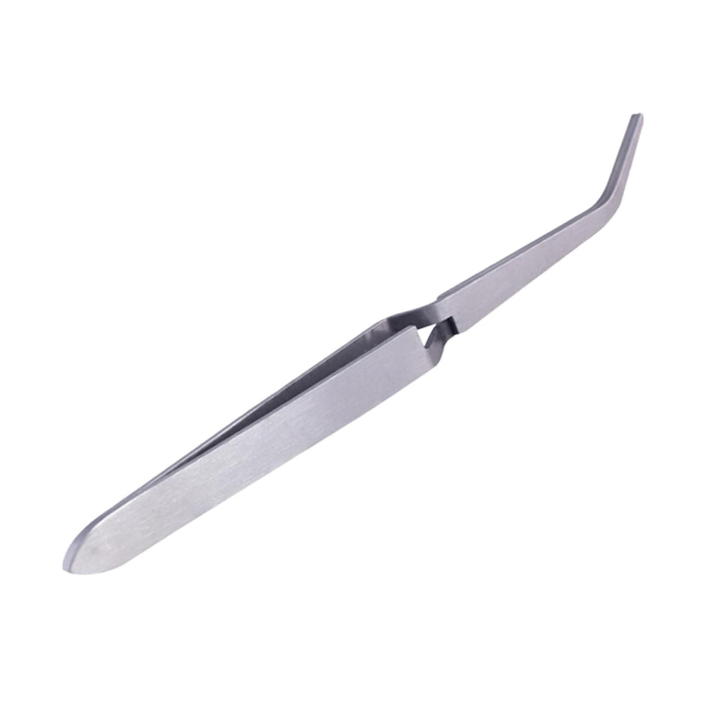 Nail Art Tweezers and Precision Cuticle Trimmer for Rhinestone Placement, Professional Salon Tool
