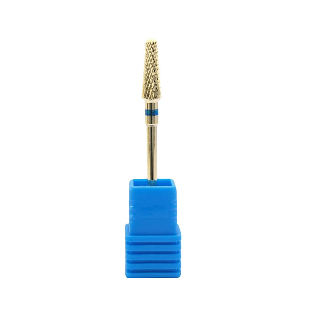 Carbide Tungsten Nail Drill Bit for Cuticle and Gel Removal, 2.35mm Shank, No27