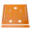 Cutting Machine Base Plate 28x25cm for Circular Saw, 19cm Cut Width 1