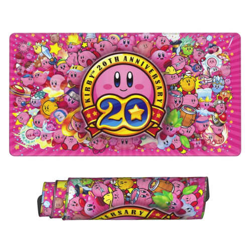 Kirby Mouse Pad Gaming Mouse Pad Μεγάλο Mouse Pad Αντιολισθητικό Λαστιχένιο Mouse Pad Για Εργασία και 1