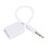 ckepdyeh 3.5mm αρσενικό βύσμα AUX ήχου σε USB2.0 θηλυκό μετατροπέα καλωδίου αυτοκινήτου MP3 3