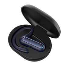 Zestaw słuchawkowy Bluetooth EQWLJWE na jedno ucho, kompatybilny z iPhone'em i Androidem, bezprzewodowy zestaw głośnomówiący do użytku