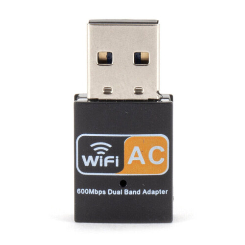 Φορητός μίνι προσαρμογέας WiFi για υπολογιστές διπλής ζώνης, προσαρμογέας 2