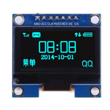 Modulo OLED jixopn da 1,3 pollici 128x64 SSH1106 Drive per Arduino/Raspberry Pi (7 pin blu)