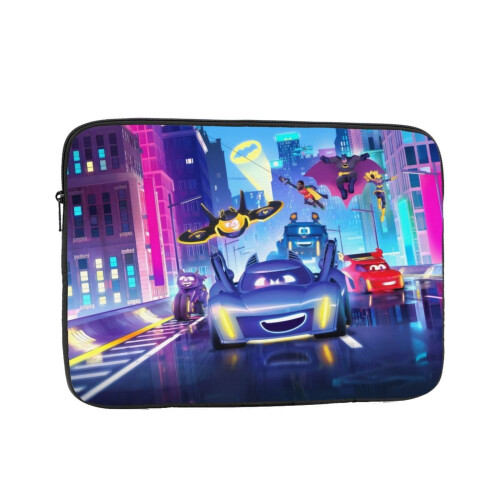 Capa para Notebook Batwheels, Capa Protetora Antichoque com Bolso para Acessórios, Capa Tipo Pasta para Transporte, 10 12 13 15 17 Polegadas