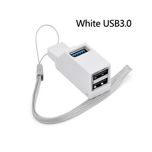 Προσαρμογέας επέκτασης USB3.0HUB Mini Splitter Box3Ports για υπολογιστή, φορητό υπολογιστή, 1