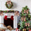 Κορδέλα από σύρμα 2Rolls Red Plaid Plaid, 18ft η καθεμία, συμβατή με χριστουγεννιάτικες 3