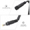 Cable de extensión de 10 metros con conector CC para lámpara solar 2