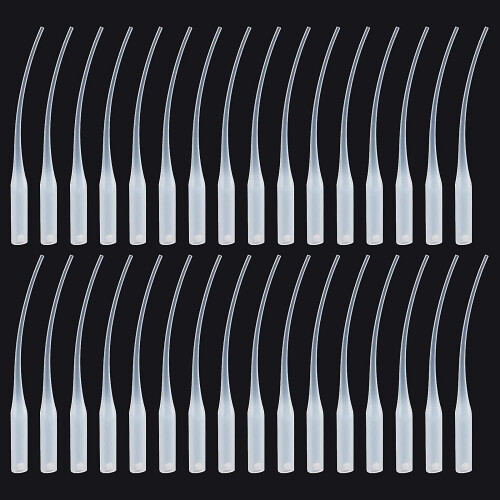 Κόλλα Tips100pcs Πλαστική Κόλλα Micro-Tips Επεκτατικό Κόλλας Ακριβής Εφαρμογή για