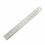 Conjunto de 3 réguas retas de metal inoxidável com escala dupla face, 15 cm (6 polegadas) 3