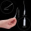 Κόλλα Tips100pcs Πλαστική Κόλλα Micro-Tips Επεκτατικό Κόλλας Ακριβής Εφαρμογή για 2