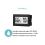 Mini Digital Indoor Thermohygrometer, Black 2