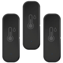 WiFi Temperature and Humidity Sensor,No Hub Required,for Home,Baby Rooms,Greenhouses Accessories,Garages,3Pack