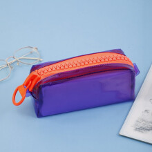 Creative PVC impermeabil cu fermoar mare creion caz student papetărie depozitare simplă capacitate mare creion caz papetărie caz creion cutie