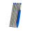Tarmeek Pool Leaf Rake with Mesh Frame Net Skimmer, Compatible with 5 Assembly Rods, Professional Pool Cleaning Tool 3
