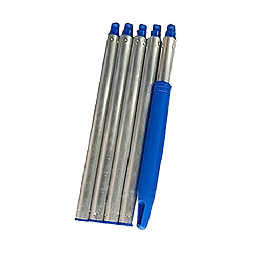 Tarmeek Pool Leaf Rake with Mesh Frame Net Skimmer, Compatible with 5 Assembly Rods, Professional Pool Cleaning Tool 2