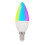 Έξυπνη Λάμπα WiFi 5W E14RGB+W+C LED Κερί, Ρύθμιση φωτισμού μέσω εφαρμογής, Συμβατό με 1
