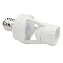 E27LED Soclu bec comutator senzor de mișcare PIR infraroșu