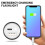 Φορητός φορτιστής Viflosae με φακό LED, μικρό power bank συμβατό με iPhone & Android, μίνι εξωτερικό 5