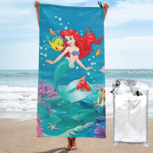 Mikrofaser-Strandtuch, schnelltrocknend, extra groß, sandabweisendes Badetuch für Erwachsene und Kinder, ideales Geschenk für Reisen, Camping und