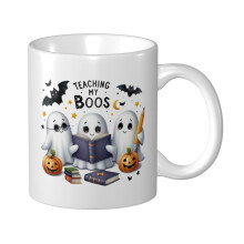 Κούπα Teaching My Boos Comics Κούπα καφέ για κακάο, τσάι, ποτά | Holds12Ounces Κεραμική κούπα