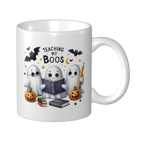 Κούπα Teaching My Boos Comics Κούπα καφέ για κακάο, τσάι, ποτά | Holds12Ounces Κεραμική κούπα