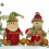 Sacolas de Natal Yakbaofuo com Enfeites, Doces e Presentes, em Tecido com Cordão, Ideais para Decoração de Natal e Halloween. 6