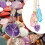 Quinlirra Easter Decor Home Decor Crystal Κολιέ Βάση Ρυθμιζόμενο Κρεμαστό Κλουβί για Άδεια Πέτρα 3