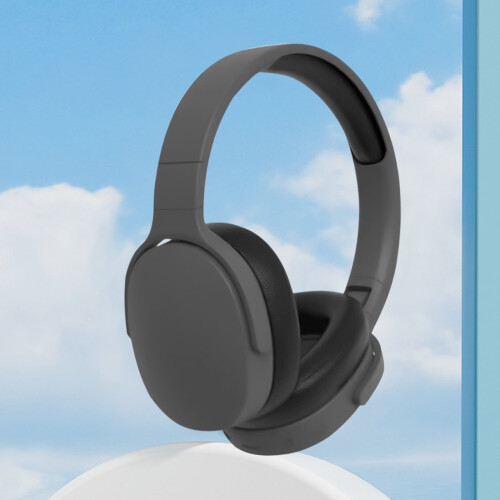 Πτυσσόμενα ακουστικά Bluetooth Over-Ear Ahomtoey με αξεσουάρ, μαύρα 1