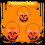 Πλαστικός κουβάς κολοκύθας HeeHom για το Halloween, φορητός κουβάς με γλυκά για 3