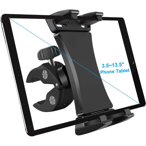 Βάση στήριξης tablet για διάδρομο, συμβατή με iPad Pro12.9/11/10.5/Air/Mini, Galaxy Tab, τηλέφωνα 3.5-13.5