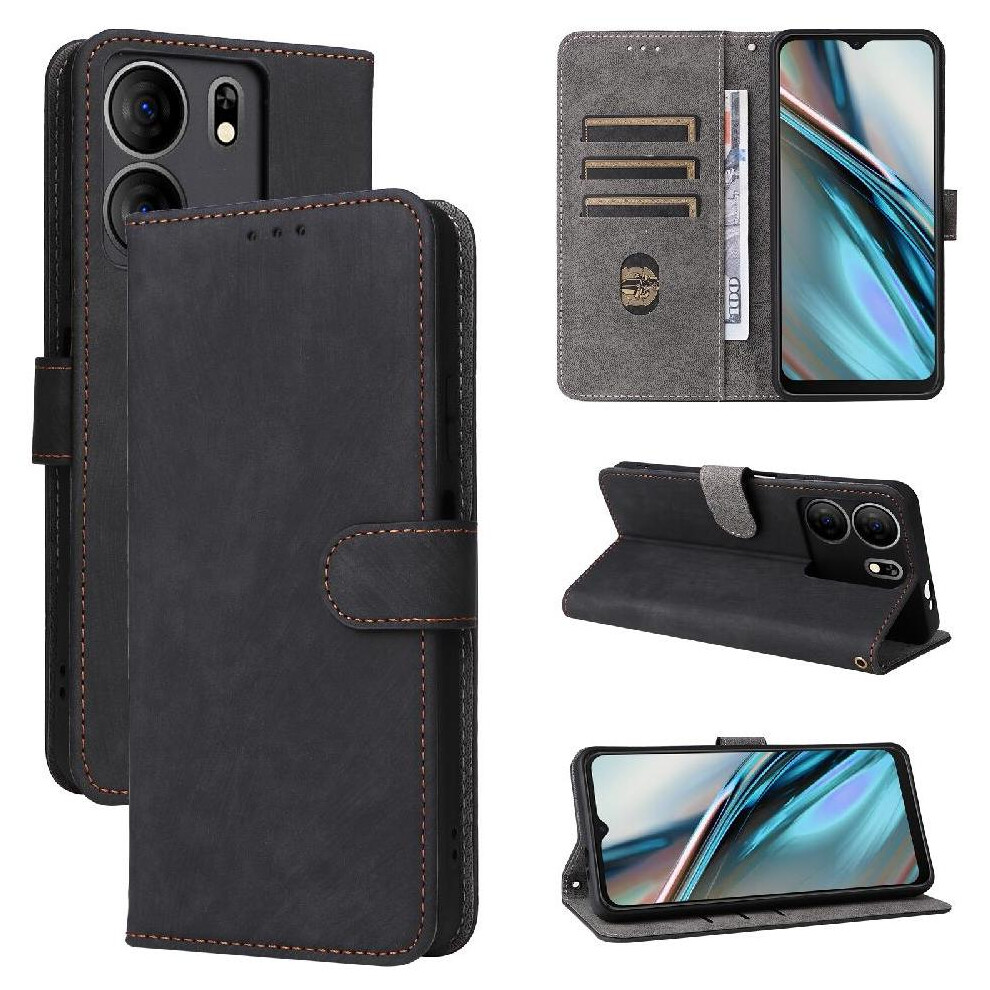 Case For Blu View 5 Magnetic Closure Pu Leather Card Slots Cover Flip Folio Wallet Rfid Blocking 9048212635352