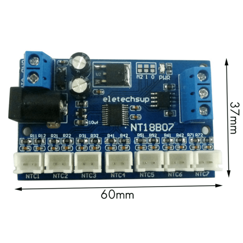 Αισθητήρας θερμοκρασίας 4X7 καναλιών RS485 MODBUS RTU Paperless Recorder PLC NT18B07 1