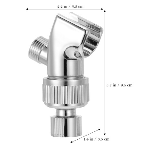 Mizh Adjustable Shower Head Holder Replacement Handheld Shower Head Holder Bracket 2