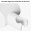 Support de douche universel, angle réglable, compatible avec les douchettes à main, base à fixation stable sans trou 4