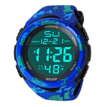 Orologio da polso da uomo analogico-digitale militare sportivo a LED impermeabile in offerta Crearance