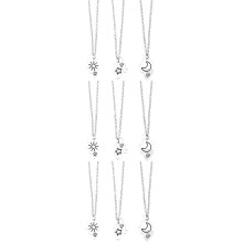 9 pezzi Collana per sorelle Regalo Il regalo Gioielli Luna Collana Luna Girocollo Luna Regalo di amicizia Studente