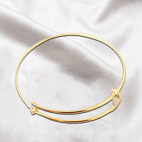 Pulseira feminina simples, ajustável e versátil, com fecho deslizante. 1