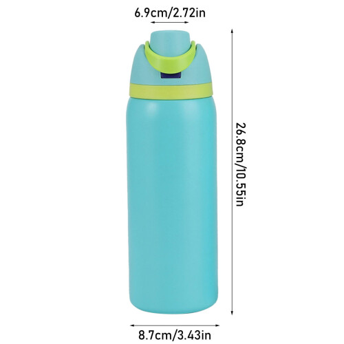 FreeSip32Oz Μπλε Μπουκάλι Νερού από Ανοξείδωτο με Μονωμένο Καπάκι, Μονωμένο Μπουκάλι 1