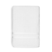 Mainstays Performance Solid Bath Sheet, 62" X 30", White